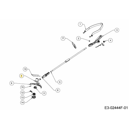 MOTORE 753-10727 ORIGINALE MTD | Newgardenstore.eu