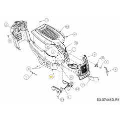 PANEL LATERAL DERECHO 783-09255638 ORIGINAL MTD
