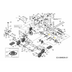 ASSALE ASM PISTA .750 SERR 611-0053 ORIGINALE MTD | Newgardenstore.eu