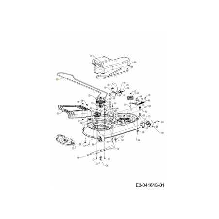 V-Belt 754-04215 ORIGINAL MTD | Newgardenstore.eu