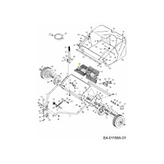 Bürstenwelle AF-24085 Original MTD