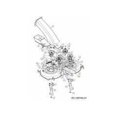 CINGHIA V TIPO A SEC X 98.06 LG 754-05154 ORIGINALE MTD