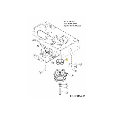 PUL:ENG:3.56 DIA 756-0639A ORIGINAL MTD | Newgardenstore.eu