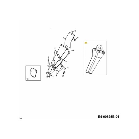 Bouchon anti-sabotage 731-1617 d'origine MTD | Newgardenstore.eu