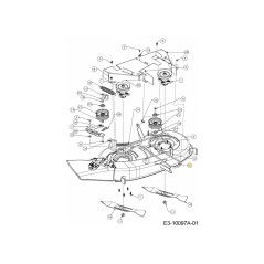 COURROIE : V TYPE : A SEC X 96,1 754-05162 ORIGINALE MTD