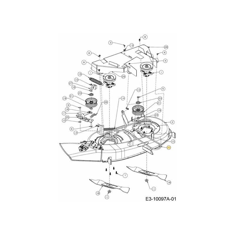 CINGHIA V TIPO A SEC X 96.1 754-05162 ORIGINALE MTD