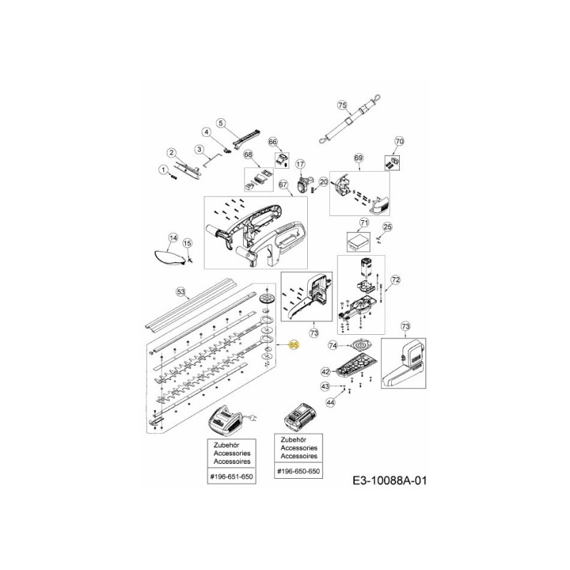 TAGLIASIEPI A LAMA 092.61.459 ORIGINALE MTD