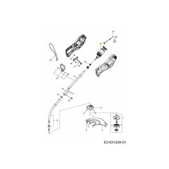 MOTEUR 092.61.282 MTD D'ORIGINE
