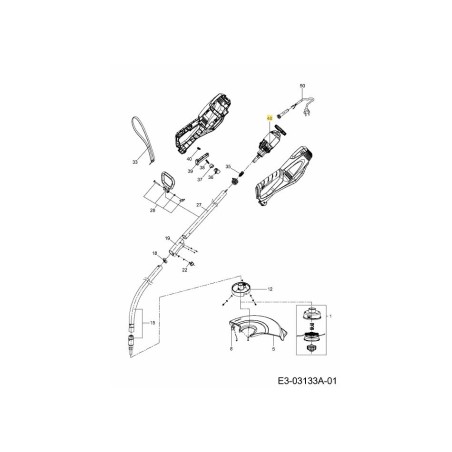 MOTEUR 092.61.282 MTD D'ORIGINE | Newgardenstore.eu
