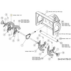 COCLEA ASM-RH 684-04114A-S ORIGINALE MTD