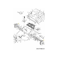 ENSEMBLE ROUE ET PNEU (A-F) AF-44930 ORIGINAL MTD