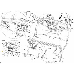 3-Wege-Relaishalter 731-05490 Original MTD | Newgardenstore.eu