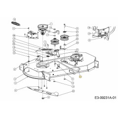 BELT:V TYPE:MOD A SEC X 108.6 754-05087A ORIGINAL MTD | Newgardenstore.eu