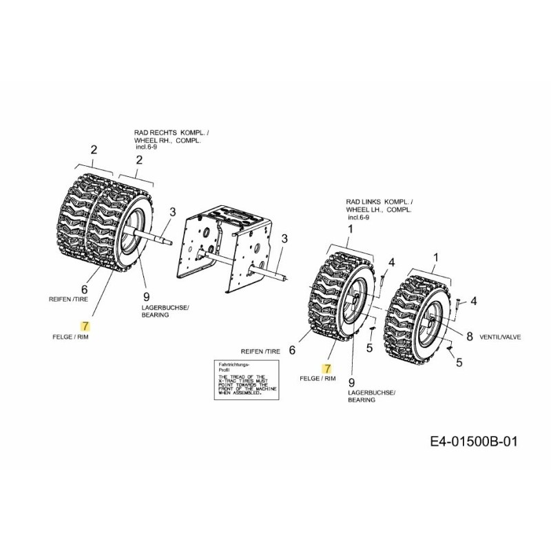 CERCHIONE 734-1124A499 ORIGINALE MTD