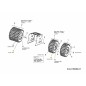 WHEEL RIM 734-1124A499 ORIGINAL MTD