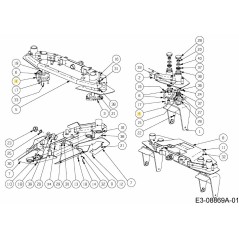 STERZO DESTRO 680-00155 ORIGINALE MTD | Newgardenstore.eu