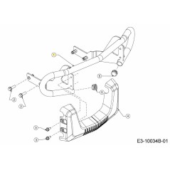 BMPR ASM NX LOOP 683-05219637 ORIGINALE MTD | Newgardenstore.eu