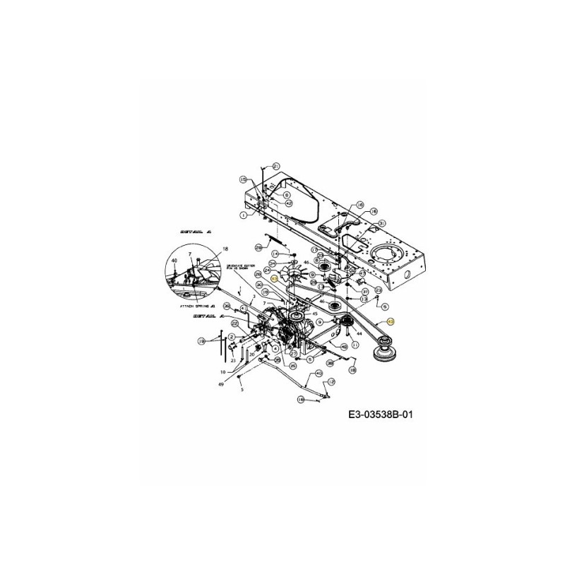 V-Belt 754-04165 ORIGINAL MTD