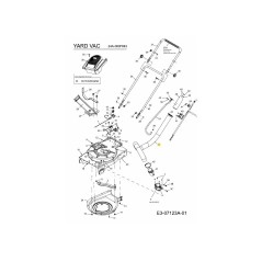 TROUSERS-SUCTION 764-0648A ORIGINAL MTD | Newgardenstore.eu