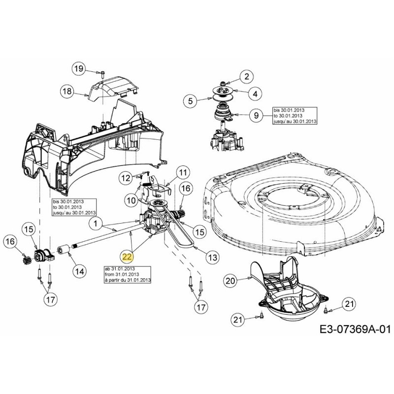 TRANSMISSION ASM 618-06004 ORIGINAL MTD