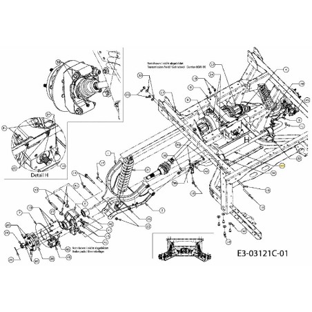 BAR SWAY RR 4X4 750-04487A ORIGINAL MTD | Newgardenstore.eu