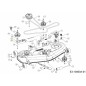 PERNO TENSIONATORE STAFFA 603-05350B-S ORIGINALE MTD