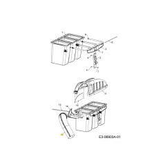 Oberes Fallrohr 631-04291A Original MTD