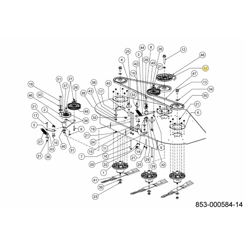 PULLEY 756-05176A ORIGINAL MTD PULLEY 756-05176A ORIGINAL MTD
