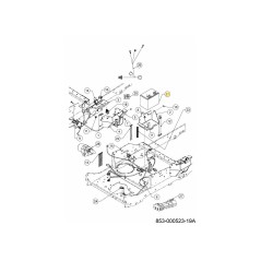 BATTERIA 230 CCA AGM 725-17130 ORIGINALE MTD | Newgardenstore.eu