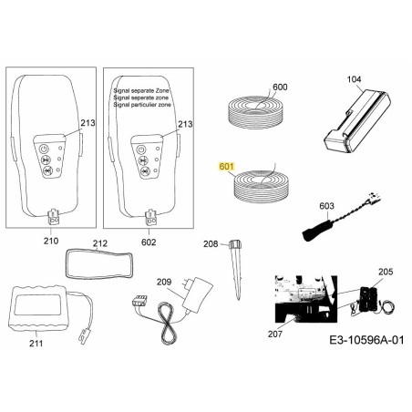 PERIMETER WIRE 200M MRK0060A-ET ORIGINAL MTD | Newgardenstore.eu