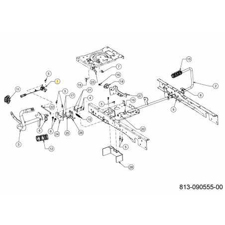 THROTTLE SENSOR 625-07290 ORIGINAL MTD | Newgardenstore.eu