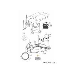 Umfangsdraht 125 m 622-00789 Original MTD