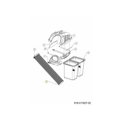 FLEXSCHLAUCH 8X50 764-05135 ORIGINAL MTD