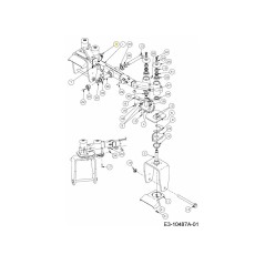 STERZO SINISTRO 680-00537 ORIGINALE MTD | Newgardenstore.eu