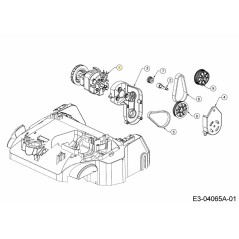 MOTORE ELETTRICO 624-05024 ORIGINALE MTD | Newgardenstore.eu