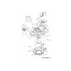 UNTERES GEHÄUSE 781-0721B-CY ORIGINAL MTD | Newgardenstore.eu