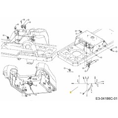 FAISCEAU DE CÂBLES 725-04847C ORIGINAL MTD