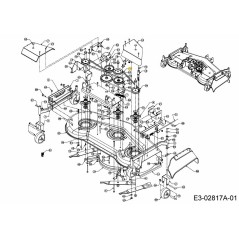 BELT-SPINDLE BX133" 7000 SER 754-3103 ORIGINAL MTD | Newgardenstore.eu