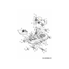 Courroie trapézoïdale 754-0644 ORIGINALE MTD