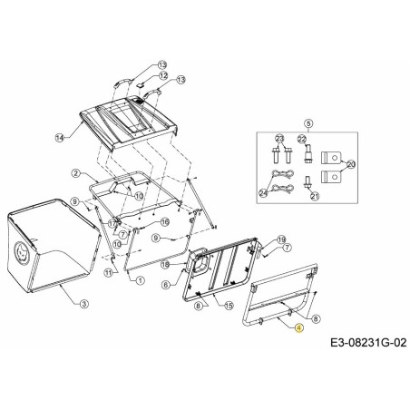TUBO ASM BAGR 683-05051A-S ORIGINALE MTD | Newgardenstore.eu