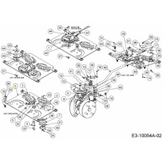 PLACA DE MONTAJE 680-00369-CY ORIGINAL MTD | Newgardenstore.eu