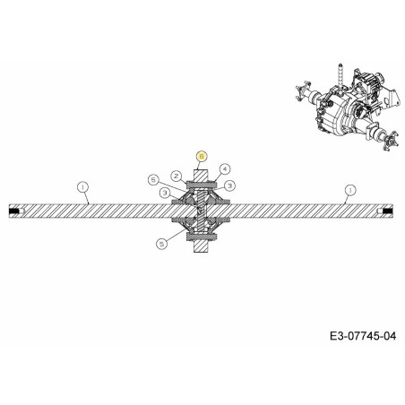 SPUR GEAR 717-1568 ORIGINAL MTD | Newgardenstore.eu