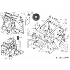 AIR CLEANER ASM. 01009880 ORIGINAL MTD | Newgardenstore.eu