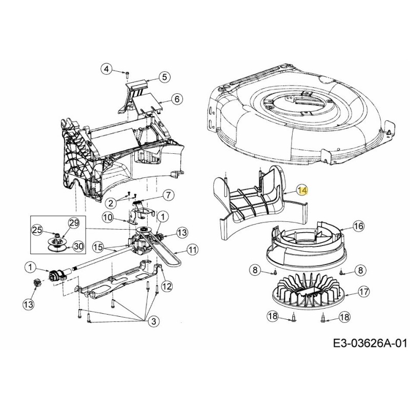 ENS TRASMISSIONE S/P VAR 42/4 618-06010 ORIGINALE MTD