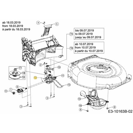 TRANSMISSION ASM:S/P:VAR:42/46 618-08996 ORIGINAL MTD | Newgardenstore.eu