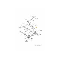 Pignon d'embrayage 1082001 ORIGINAL MTD | Newgardenstore.eu