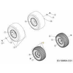 WHL:COMPL:15x6x6:SQ SH PLST 634-05178-CG ORIGINAL MTD | Newgardenstore.eu