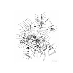 Doppelriemenscheibe 01008376P Original MTD