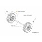 WHEEL CPL. 13X5X6 634-04232 ORIGINAL MTD