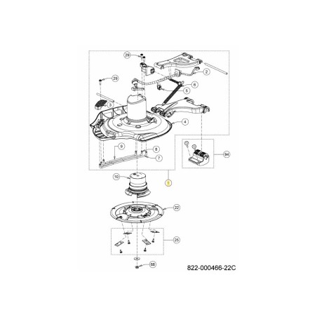 MOWER DECK ASSY RK 753-11394 ORIGINAL MTD | Newgardenstore.eu